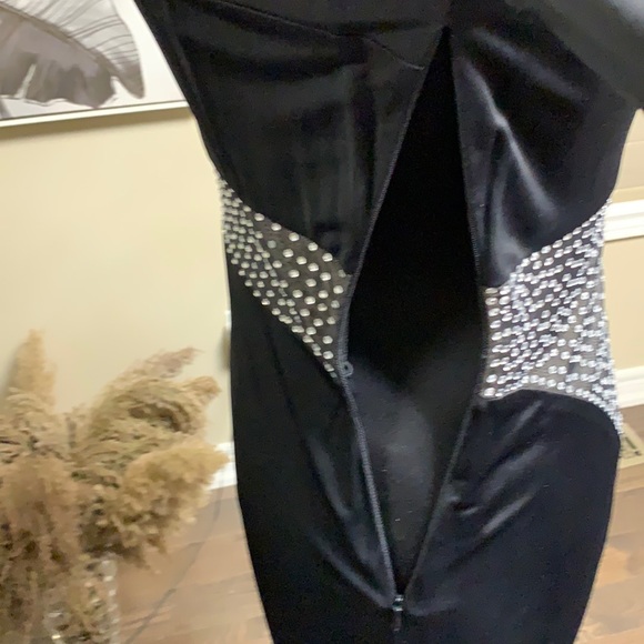 Nicole Bakti Rhinstone Gown Formal Dress - Picture 16 of 17